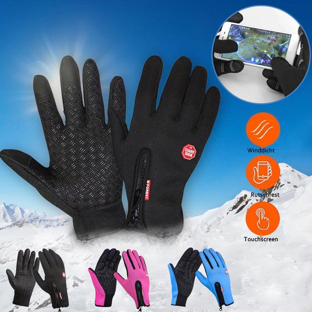Touchscreen-Handschuhe – Warm & Winddicht – Ideal für Outdoor-Aktivitäten