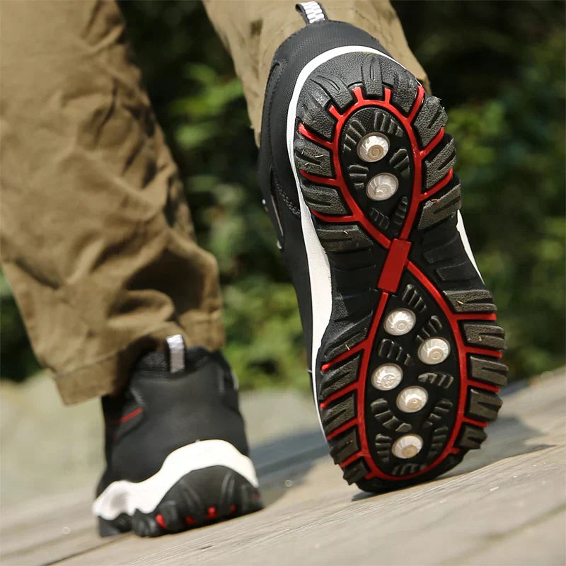 Trekking Schuhe Herren – Atmungsaktiv & Rutschfeste Sohle – Ideal für Outdoor-Aktivitäten