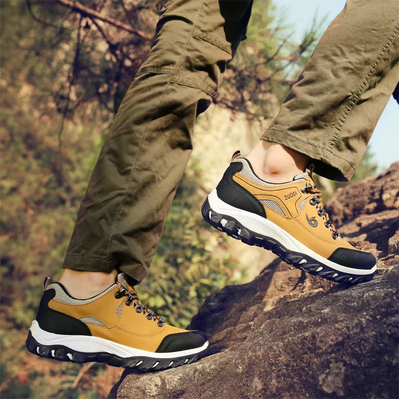 Trekking Schuhe Herren – Atmungsaktiv & Rutschfeste Sohle – Ideal für Outdoor-Aktivitäten