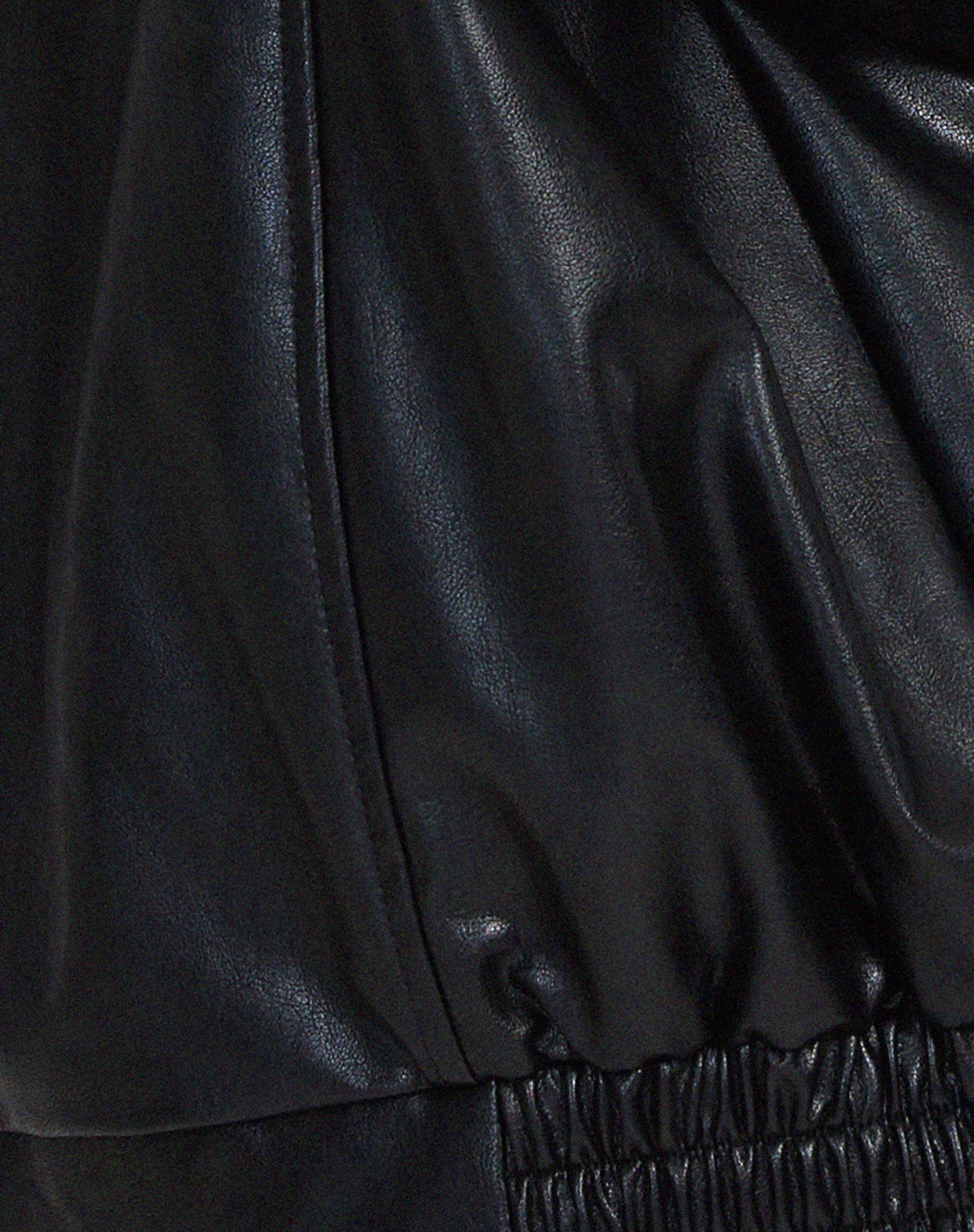 Trendige Lose Lederjacke für Damen – Stilvoll und Vielseitig im Bitter Schokolade 8