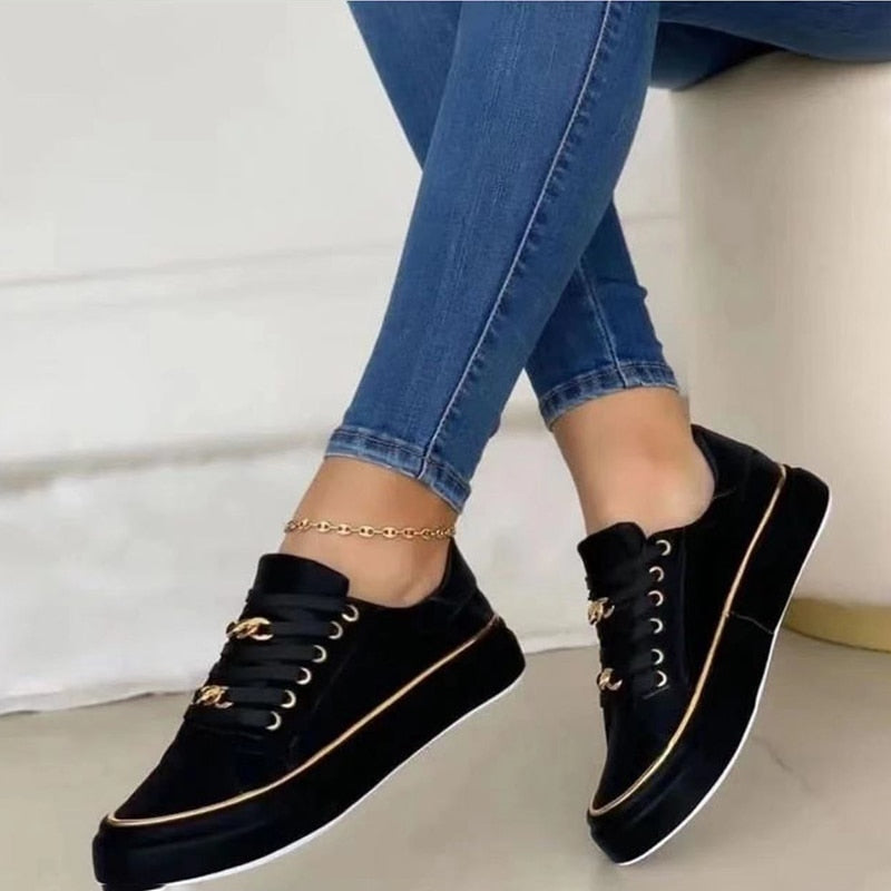 Trendy – Damen Sneaker – Atmungsaktiv & Komfortabel für Sport & Freizeit 0