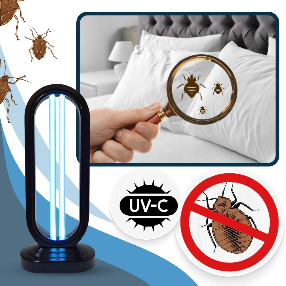 UV Desinfektionslampe – Chemiefrei & Effektiv – Für Matratzen, Teppiche & Möbel