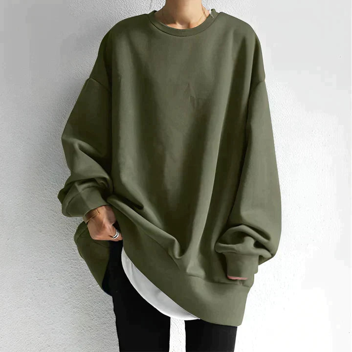 Übergroßes Sweatshirt für Damen – Bequem & Vielseitig