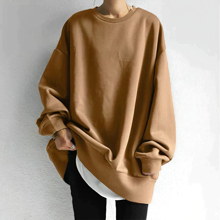 Übergroßes Sweatshirt für Damen – Bequem & Vielseitig