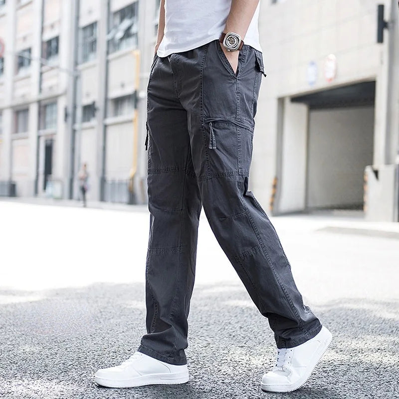 Urban Style – Cargohose Herren – Bequem mit Vielseitigen Taschen