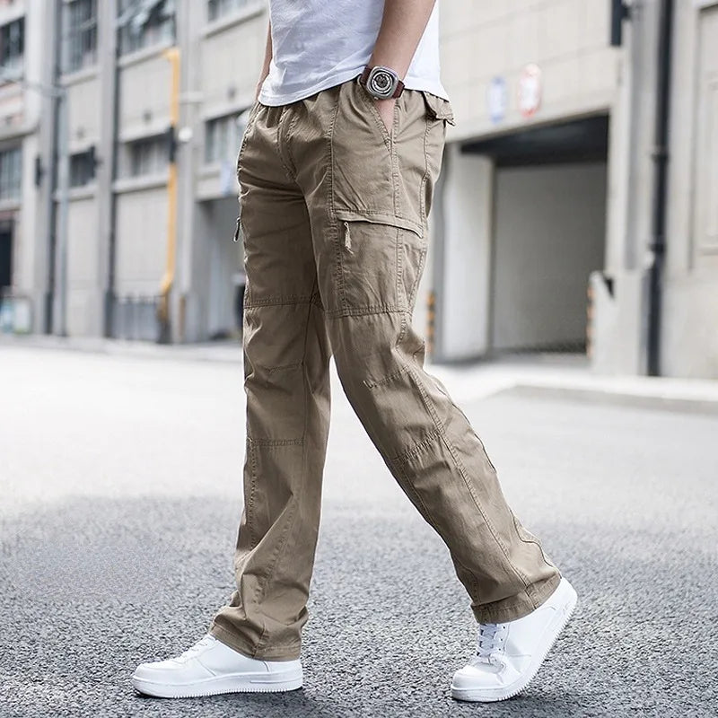 Urban Style – Cargohose Herren – Bequem mit Vielseitigen Taschen