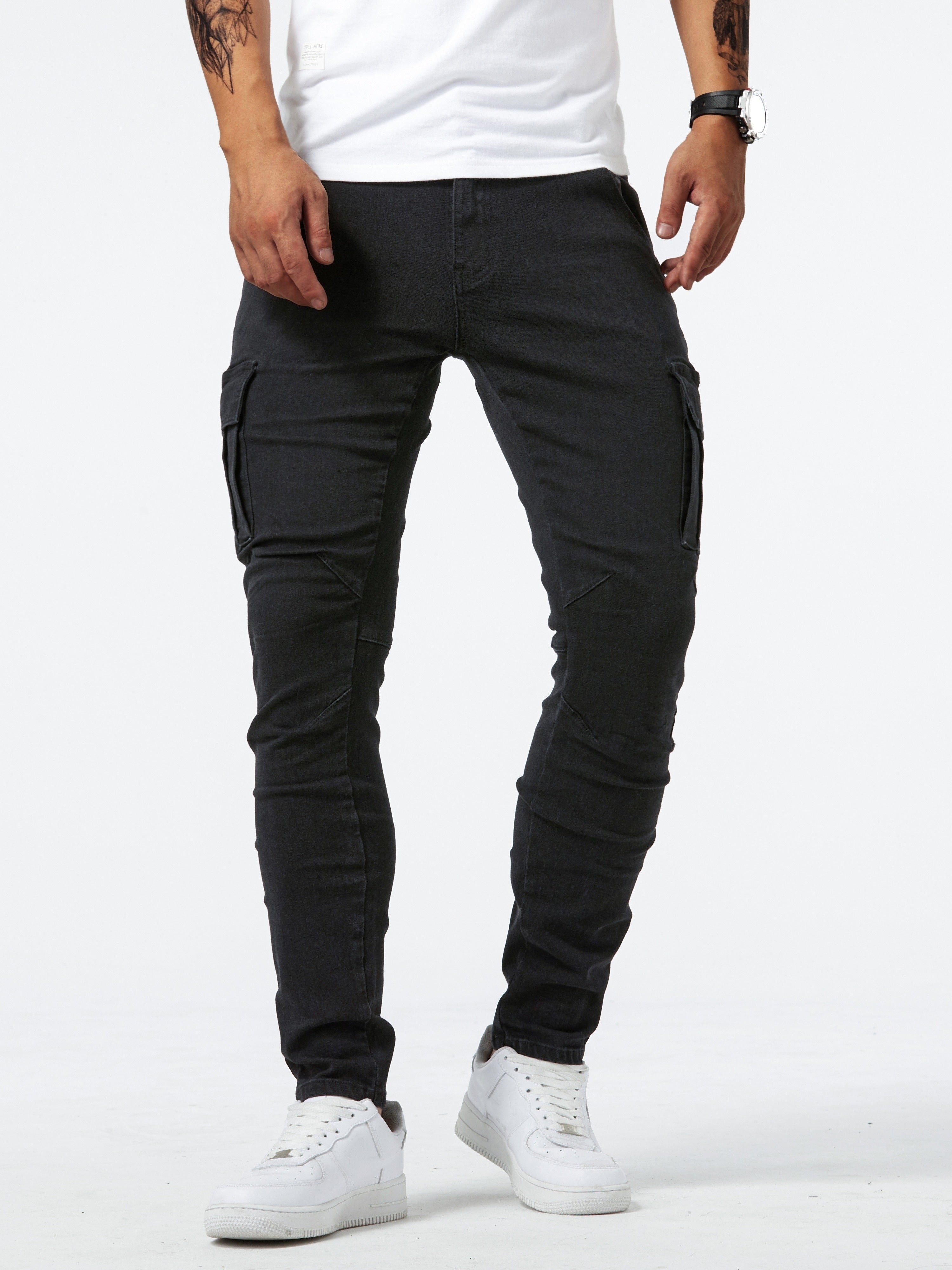 Urban Style – Herren Cargo Hosen – Bequem & Vielseitig