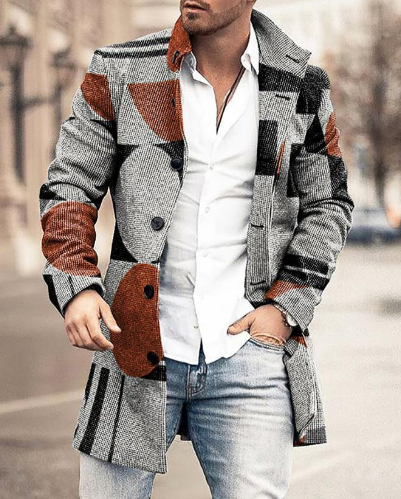 Urban Style – Herren-Winterjacke – Warm & Wasserabweisend