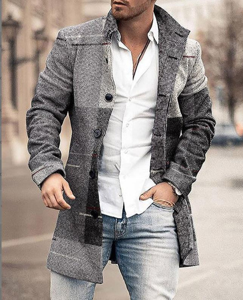 Urban Style – Herren-Winterjacke – Warm & Wasserabweisend