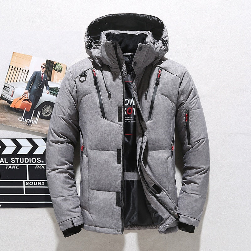Urban Style – Herren Winterjacke – Winddicht & Wasserabweisend