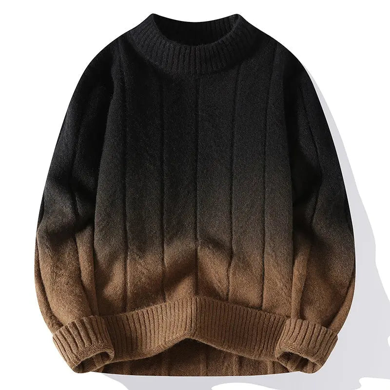 Urban Style – Herrenpullover – Moderner Farbverlauf & Atmungsaktives Material