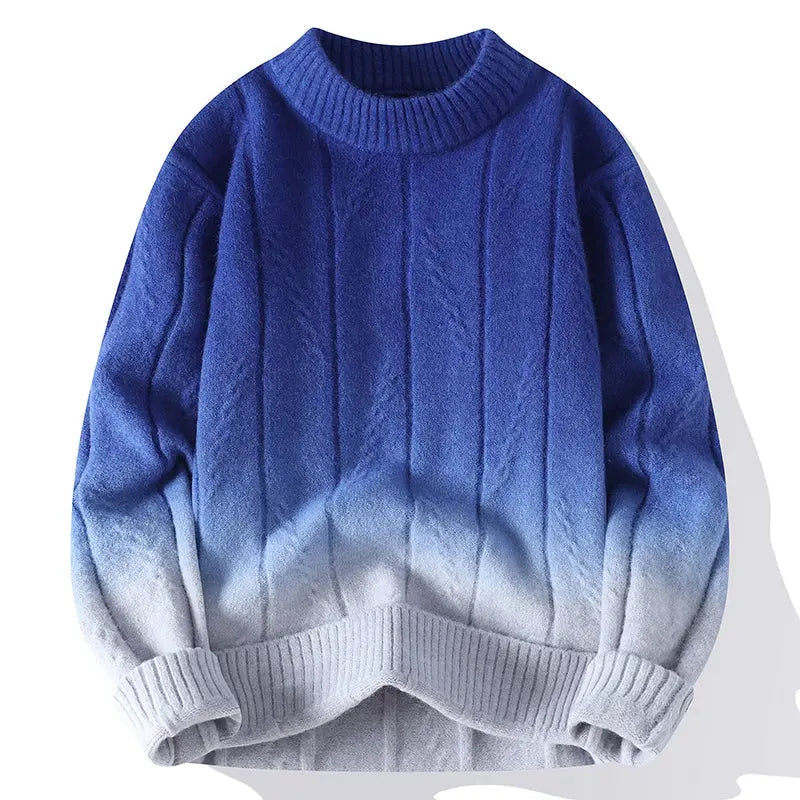Urban Style – Herrenpullover – Moderner Farbverlauf & Atmungsaktives Material