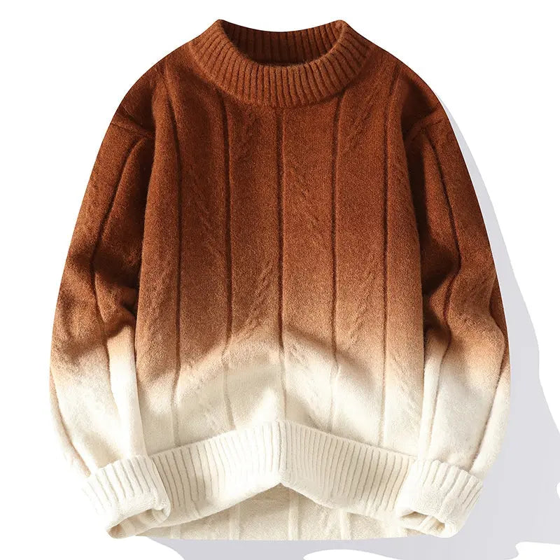 Urban Style – Herrenpullover – Moderner Farbverlauf & Atmungsaktives Material
