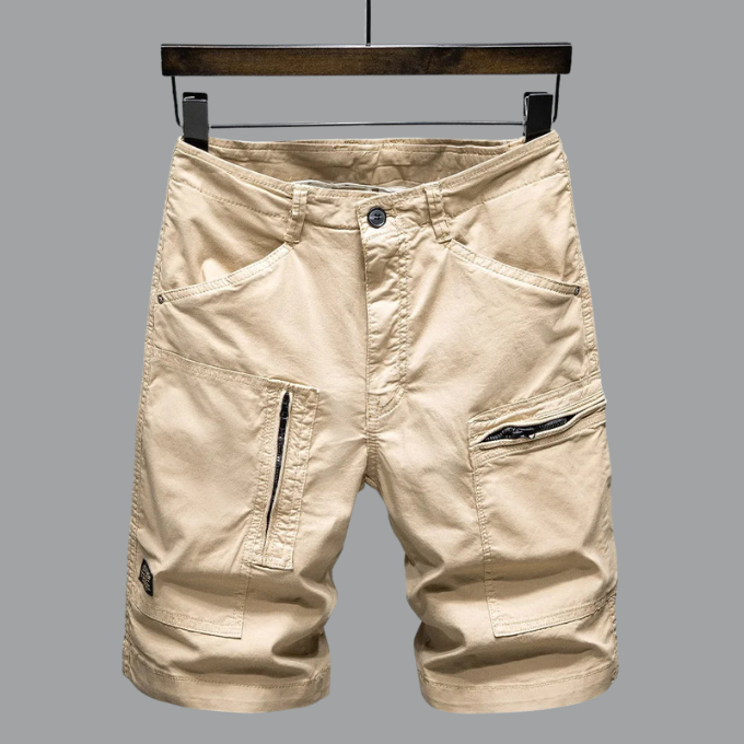 Urban Style – Herren Cargo Shorts – Funktional & Bequem für Sommerabenteuer 0