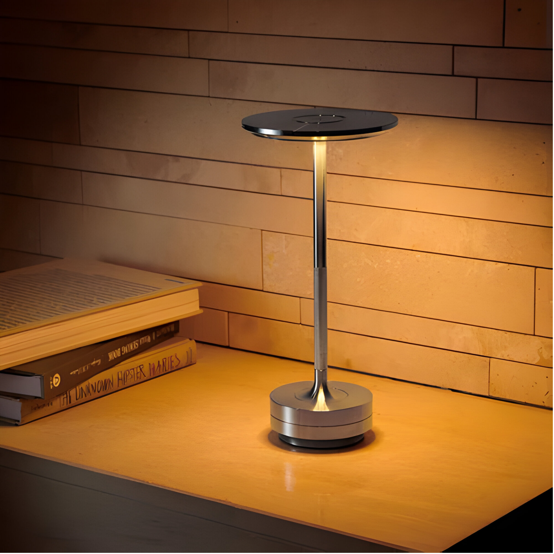 Velina – Kabellose Design-Tischlampe mit Touch-Funktion & USB-Aufladung