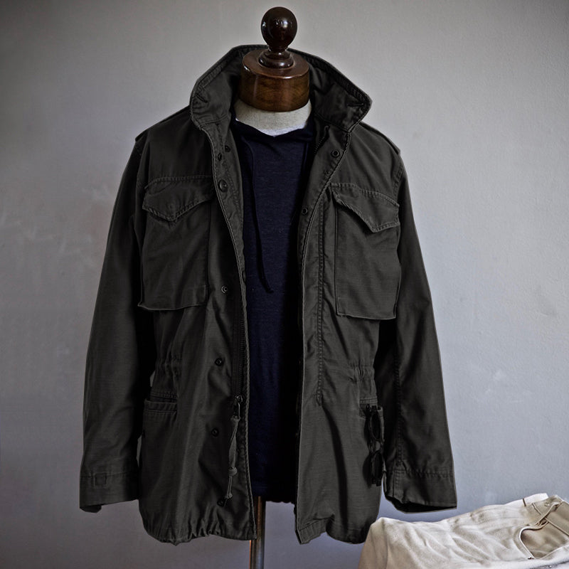 Vintage Feldjacke für Männer – Robuster Military-Style