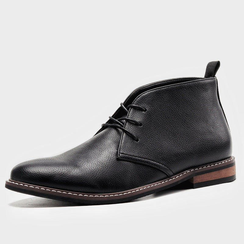 Vintage Herren Boots – Klassisches Design aus Leder – Komfortabel & Langlebig
