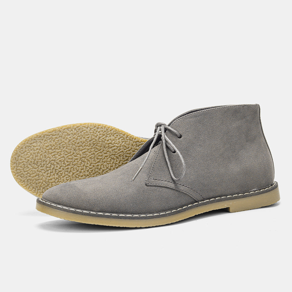 Vintage Herren Boots – Klassisches Design aus Leder – Komfortabel & Langlebig