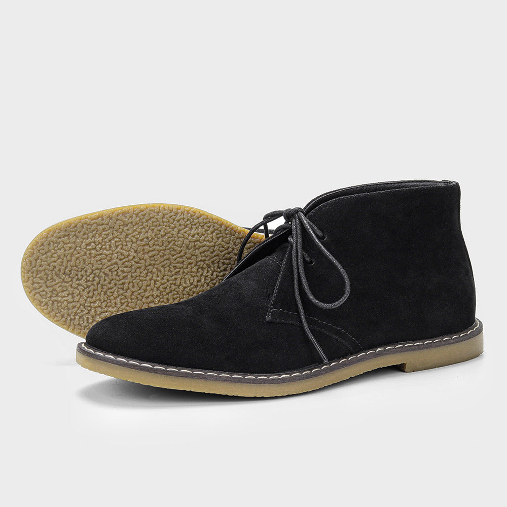 Vintage Herren Boots – Klassisches Design aus Leder – Komfortabel & Langlebig