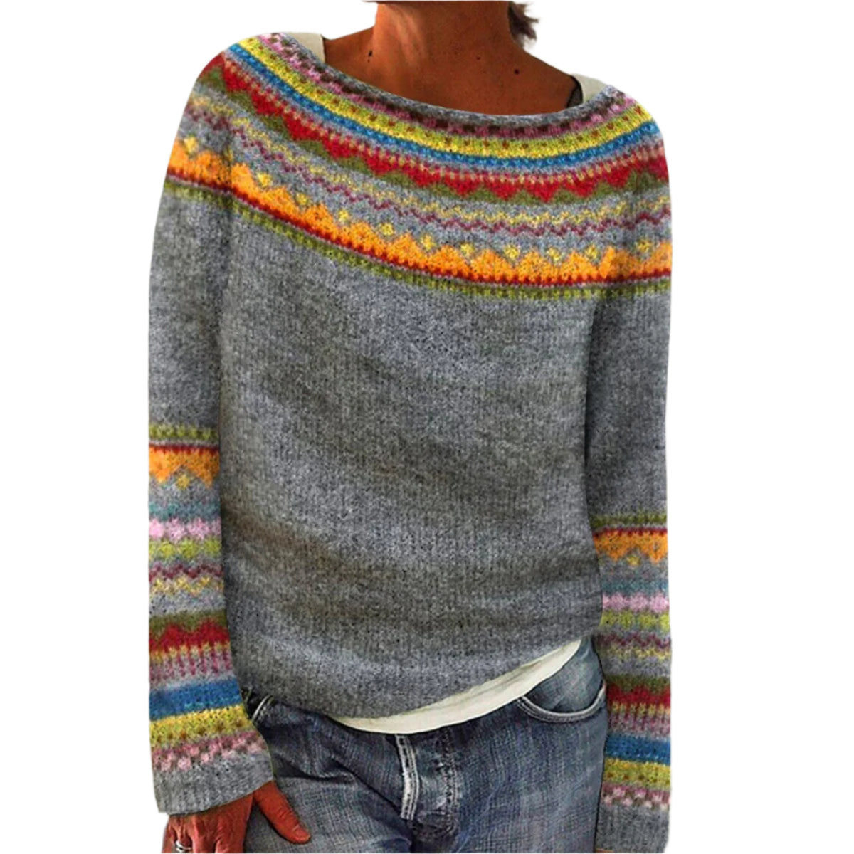 Vintage Strickpullover Damen – Klassischer Stil für den Herbst – Bequem & Vielseitig 0