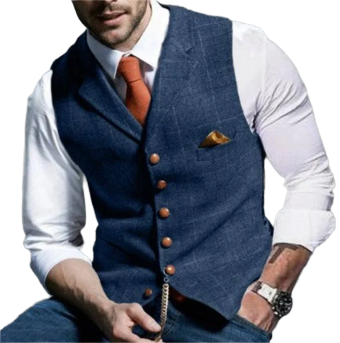 Vintage Weste für Herren – Klassischer Stil & Vielseitigkeit