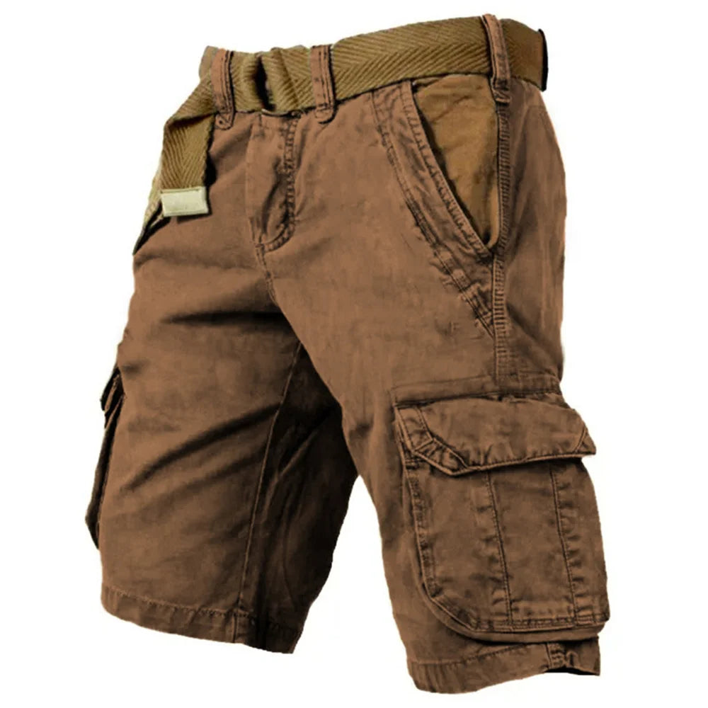 Vintage – Cargo Shorts Herren – Bequem & Vielseitig für Sommeraktivitäten 0
