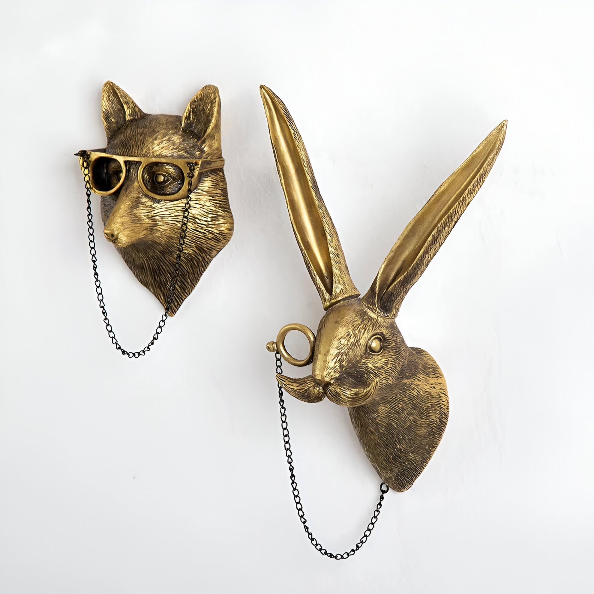 Wandhaken GoldHook – Stilvolle Tierköpfe für Ihre Wand
