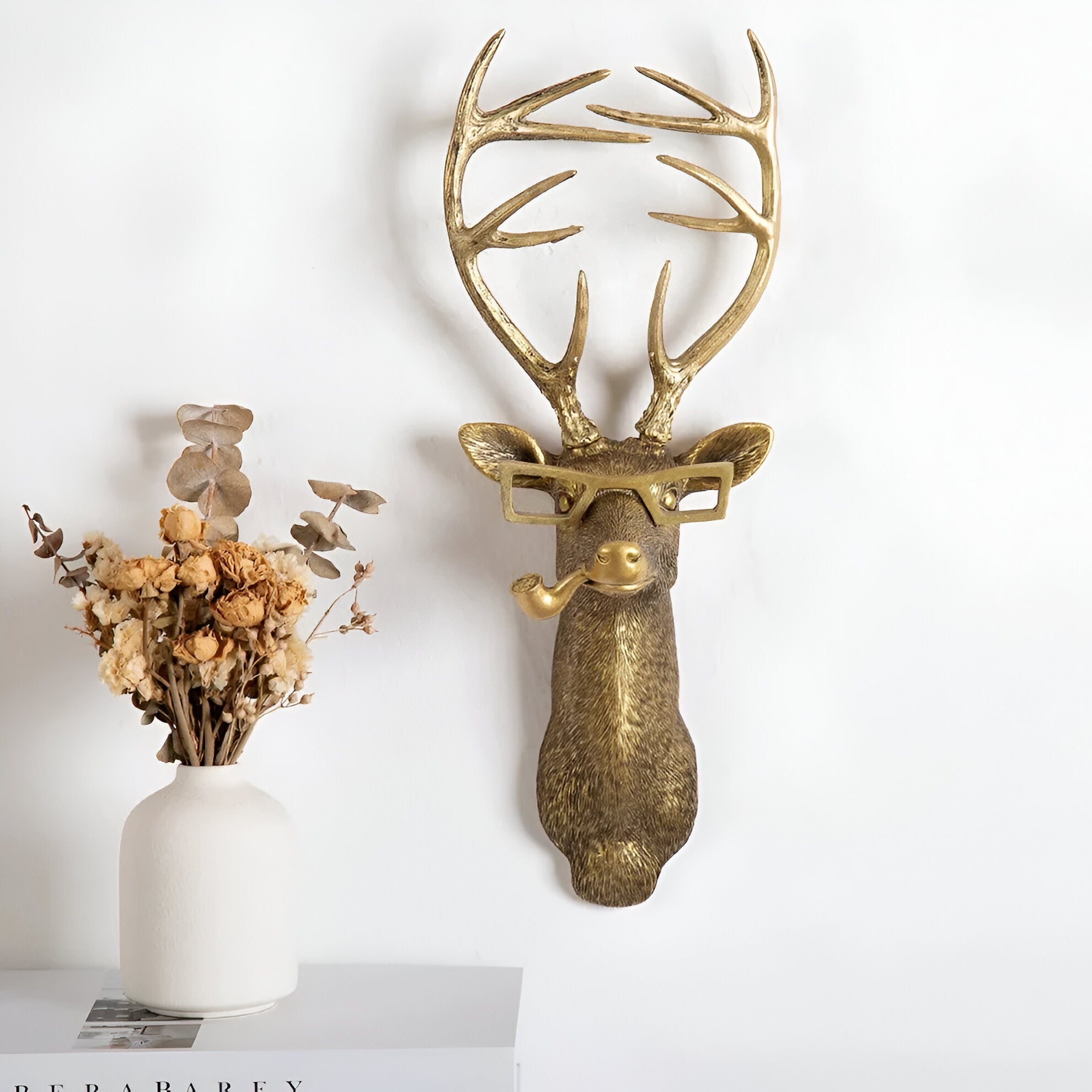 Wandhaken GoldHook – Stilvolle Tierköpfe für Ihre Wand