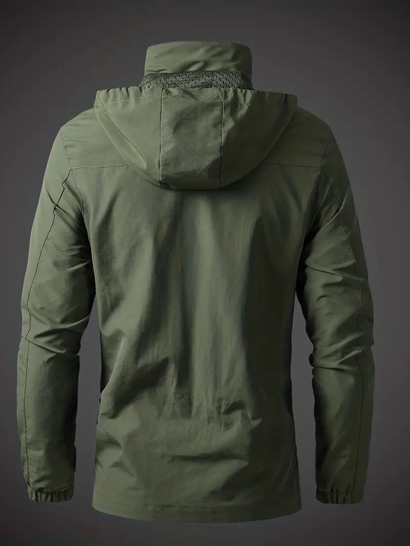Wasser- und Winddichte Herrenjacke – Ideal für Outdoor-Aktivitäten 1
