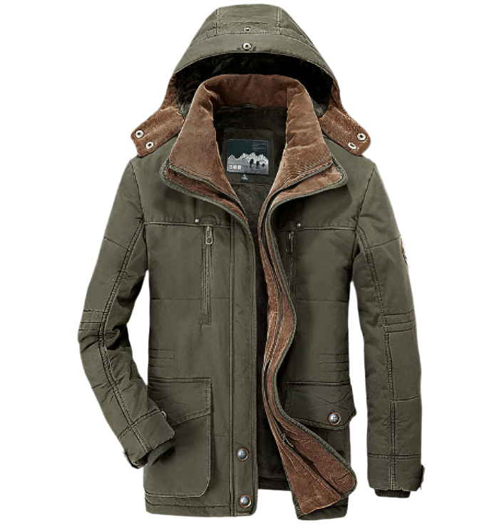 Wasserdichte Herren Winterjacke – Atmungsaktiv & Modernes Design 0