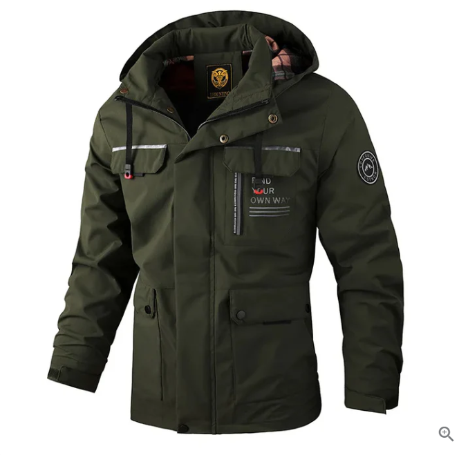 Wasserdichte Herren Winterjacke – Robuste & Vielseitige Outdoor-Begleitung 8