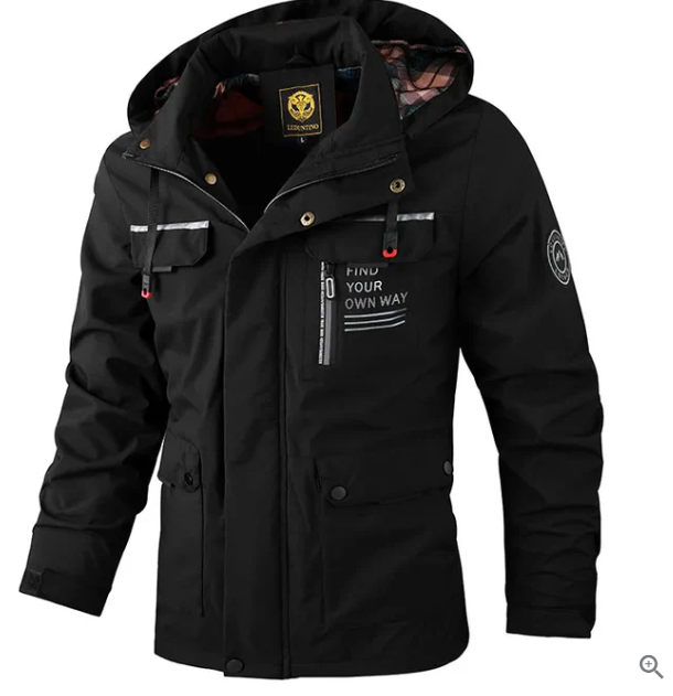 Wasserdichte Herren Winterjacke – Robuste & Vielseitige Outdoor-Begleitung 11