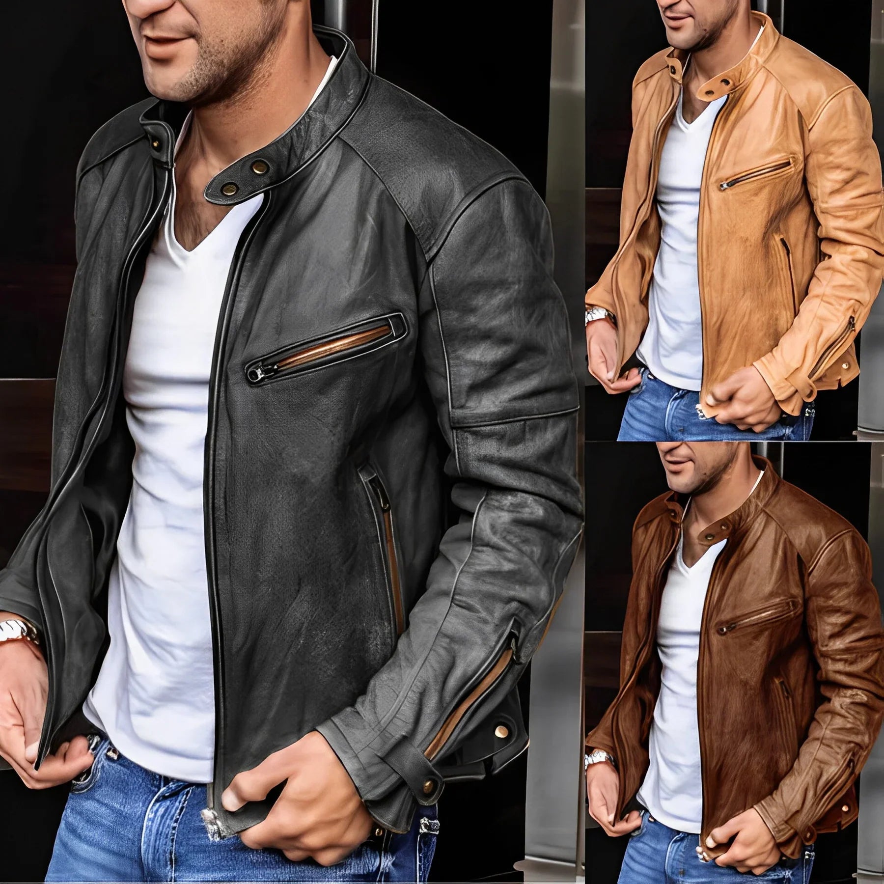 Wasserdichte Herrenjacke für Männer – Stilvoll & Funktional