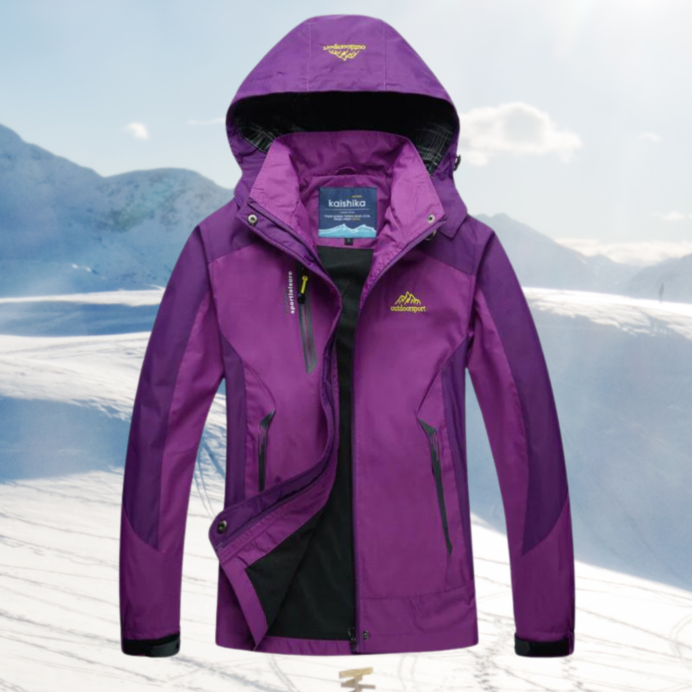Wasserdichte Wanderjacke Damen – Atmungsaktiv & Funktional für Outdoor-Abenteuer