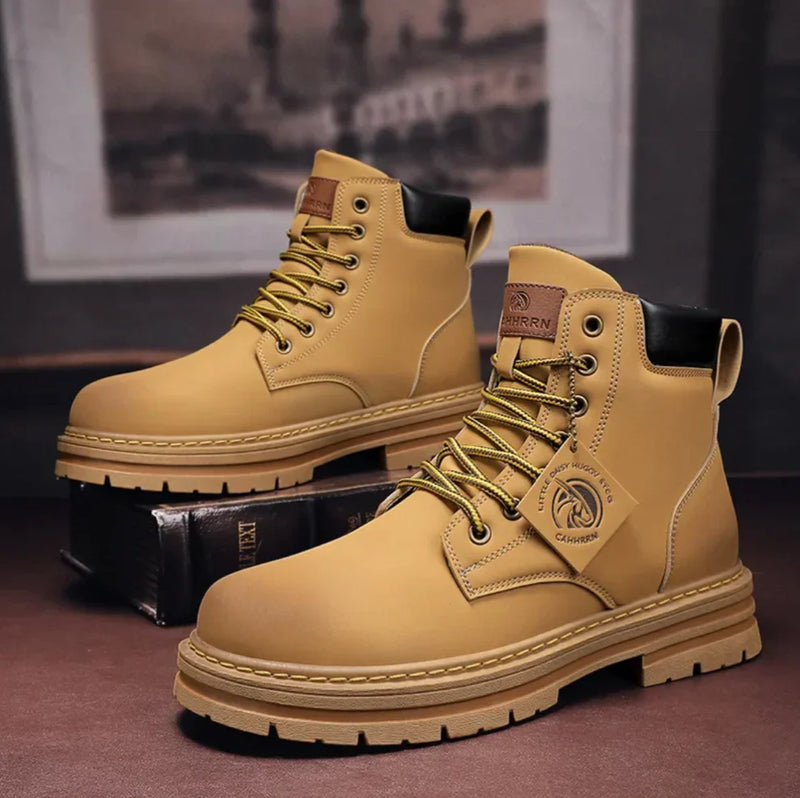 Wasserdichte Schnürstiefel für Herren – Stilvoll & Komfortabel 0