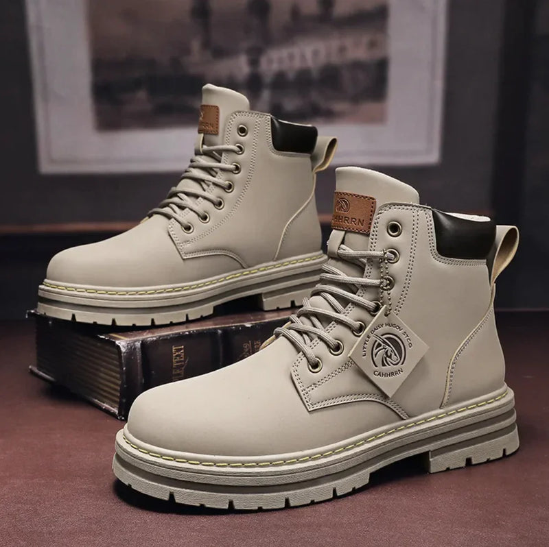 Wasserdichte Schnürstiefel für Herren – Stilvoll & Komfortabel 2