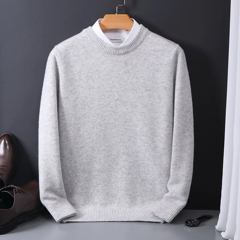 Weicher Kaschmir-Pullover für Herren – Eleganz & Komfort 1