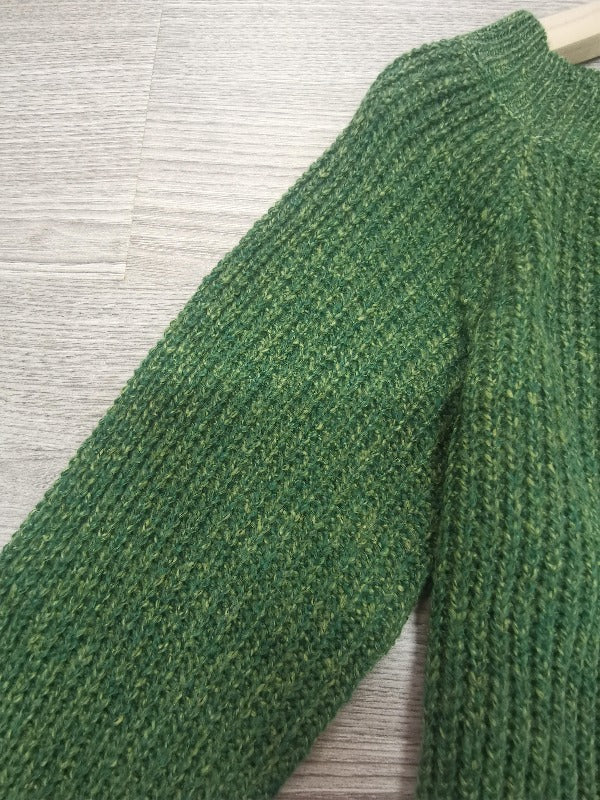 Weicher Strickpullover für Damen – Elegantes Design in sattem Grün 2