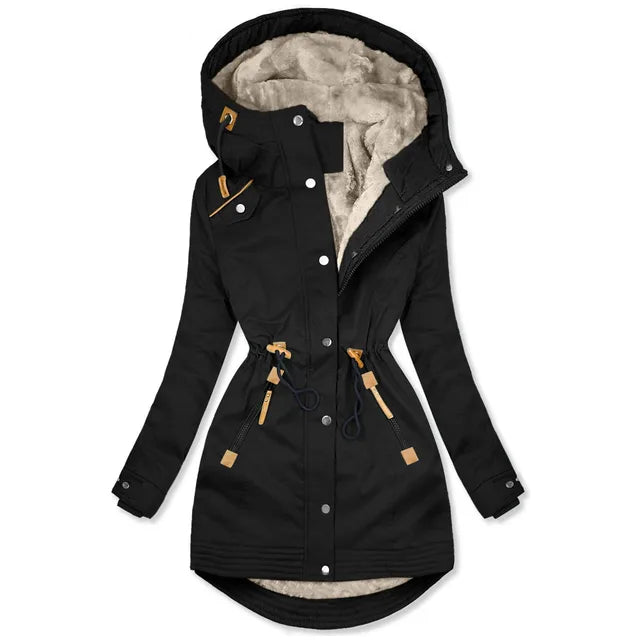 Wetterfeste Parkajacke für Damen – Stilvoll & Warm für kalte Tage