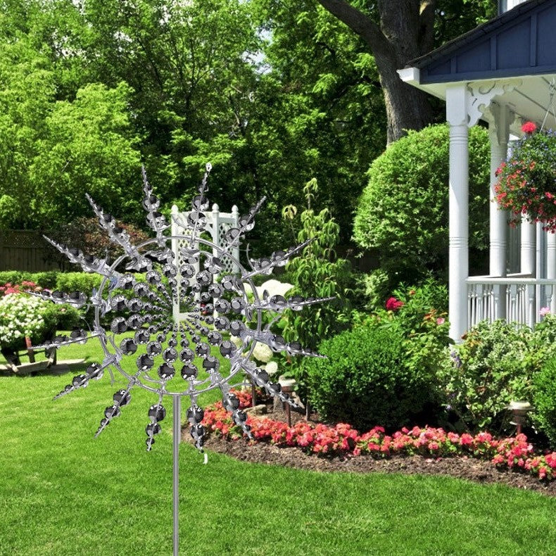 Windspinner – Wetterfest & Farbenfroh – Einzigartige Garten Dekoration