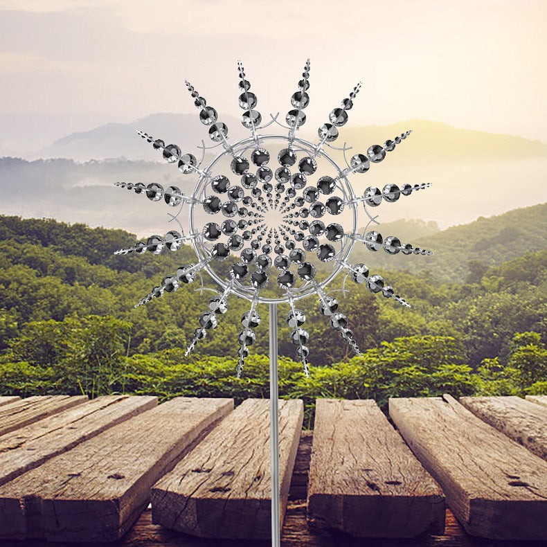 Windspinner – Wetterfest & Farbenfroh – Einzigartige Garten Dekoration