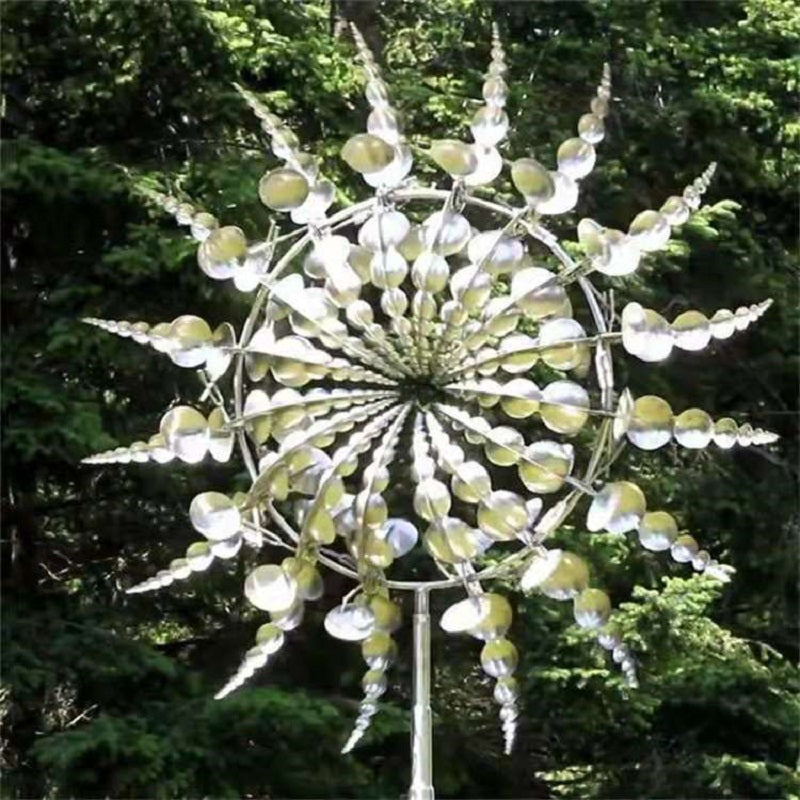 Windspinner – Wetterfest & Farbenfroh – Einzigartige Garten Dekoration