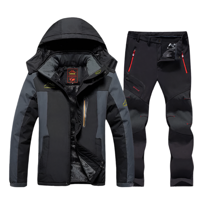 Winter Set für Herren – Wasserdicht & Atmungsaktiv – Ideal für Outdoor-Aktivitäten 0