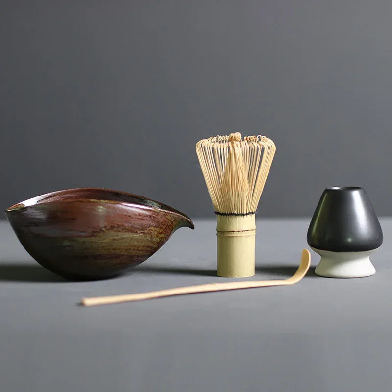 YUKIRO – 4-teiliges Matcha Set im traditionellen japanischen Stil